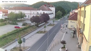 Miasto Tišnov - ulica Riegra - 8.8.2026 v 05:45 Miasto Tišnov - ulica Riegra - 8.8.2026 v 05:45