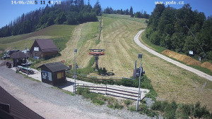 Skiareál Hodonín u Kunštátu - Sjezdovka - 14.6.2025 v 12:45