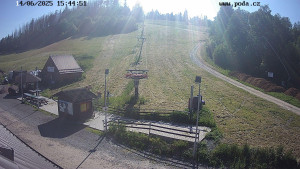 Skiareál Hodonín u Kunštátu - Sjezdovka - 14.6.2025 v 16:45