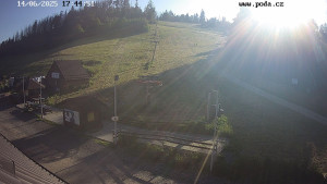 Skiareál Hodonín u Kunštátu - Sjezdovka - 14.6.2025 v 18:45