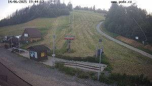 Skiareál Hodonín u Kunštátu - Sjezdovka - 14.6.2025 v 20:45