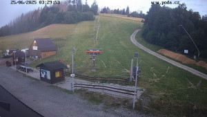 Skiareál Hodonín u Kunštátu - Sjezdovka - 25.6.2025 v 04:30