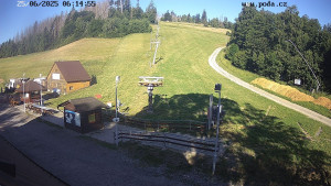Skiareál Hodonín u Kunštátu - Sjezdovka - 25.6.2025 v 07:15