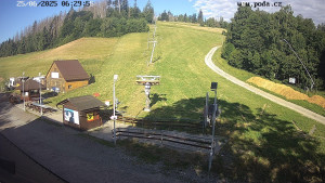 Skiareál Hodonín u Kunštátu - Sjezdovka - 25.6.2025 v 07:30
