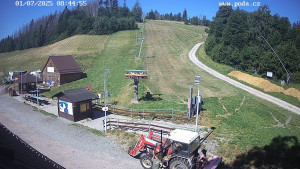 Skiareál Hodonín u Kunštátu - Sjezdovka - 1.7.2025 v 09:45