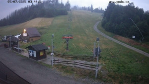 Skiareál Hodonín u Kunštátu - Sjezdovka - 7.7.2025 v 04:45