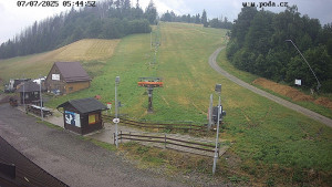 Skiareál Hodonín u Kunštátu - Sjezdovka - 7.7.2025 v 06:45