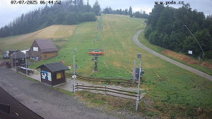 Skiareál Hodonín u Kunštátu - Sjezdovka - 7.7.2025 v 07:45