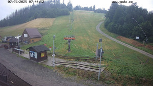 Skiareál Hodonín u Kunštátu - Sjezdovka - 7.7.2025 v 08:45