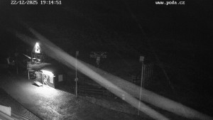 Skiareál Hodonín u Kunštátu - Sjezdovka - 22.12.2025 v 19:15 Skiareál Hodonín u Kunštátu - Sjezdovka - 22.12.2025 v 19:15