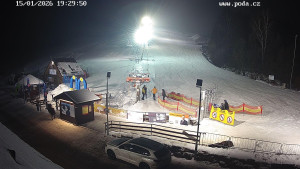 Skiareál Hodonín u Kunštátu - Sjezdovka - 15.1.2026 v 19:30