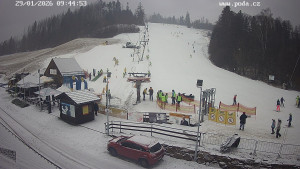 Skiareál Hodonín u Kunštátu - Sjezdovka - 29.1.2026 v 09:45