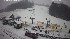 Skiareál Hodonín u Kunštátu - Sjezdovka - 29.1.2026 v 11:45