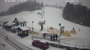 Skiareál Hodonín u Kunštátu - Sjezdovka - 29.1.2026 v 13:45