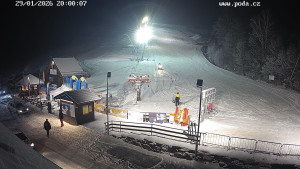 Skiareál Hodonín u Kunštátu - Sjezdovka - 29.1.2026 v 20:00