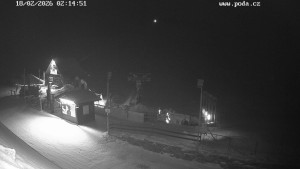 Skiareál Hodonín u Kunštátu - Sjezdovka - 18.2.2026 v 02:15