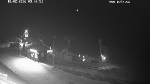 Skiareál Hodonín u Kunštátu - Sjezdovka - 18.2.2026 v 03:45