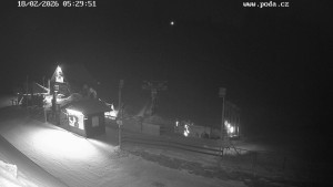 Skiareál Hodonín u Kunštátu - Sjezdovka - 18.2.2026 v 05:30
