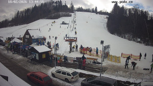 Skiareál Hodonín u Kunštátu - Sjezdovka - 18.2.2026 v 13:45