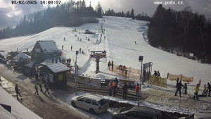 Skiareál Hodonín u Kunštátu - Sjezdovka - 18.2.2026 v 14:00 Skiareál Hodonín u Kunštátu - Sjezdovka - 18.2.2026 v 14:00