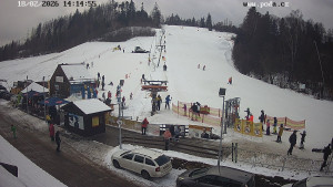 Skiareál Hodonín u Kunštátu - Sjezdovka - 18.2.2026 v 14:15 Skiareál Hodonín u Kunštátu - Sjezdovka - 18.2.2026 v 14:15