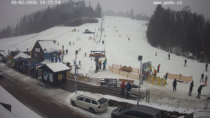 Skiareál Hodonín u Kunštátu - Sjezdovka - 18.2.2026 v 14:30