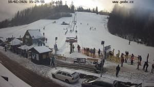 Skiareál Hodonín u Kunštátu - Sjezdovka - 18.2.2026 v 15:30 Skiareál Hodonín u Kunštátu - Sjezdovka - 18.2.2026 v 15:30