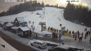 Skiareál Hodonín u Kunštátu - Sjezdovka - 18.2.2026 v 15:45