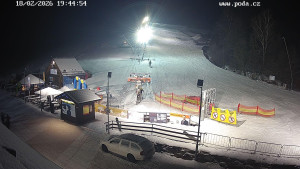 Skiareál Hodonín u Kunštátu - Sjezdovka - 18.2.2026 v 19:45