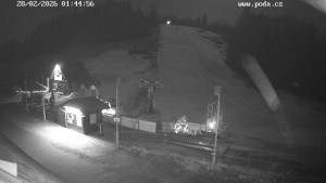 Skiareál Hodonín u Kunštátu - Sjezdovka - 28.2.2026 v 01:45