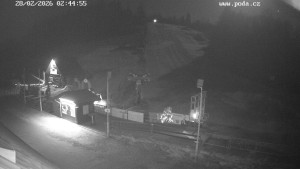 Skiareál Hodonín u Kunštátu - Sjezdovka - 28.2.2026 v 02:45