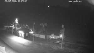 Skiareál Hodonín u Kunštátu - Sjezdovka - 28.2.2026 v 04:30