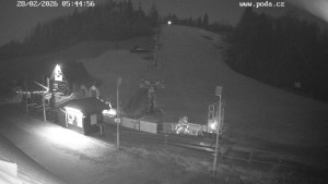 Skiareál Hodonín u Kunštátu - Sjezdovka - 28.2.2026 v 05:45