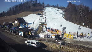 Skiareál Hodonín u Kunštátu - Sjezdovka - 28.2.2026 v 09:45