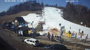 Skiareál Hodonín u Kunštátu - Sjezdovka - 28.2.2026 v 11:00