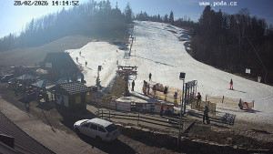 Skiareál Hodonín u Kunštátu - Sjezdovka - 28.2.2026 v 14:15