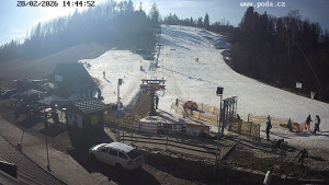 Skiareál Hodonín u Kunštátu - Sjezdovka - 28.2.2026 v 14:45