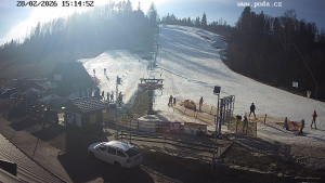 Skiareál Hodonín u Kunštátu - Sjezdovka - 28.2.2026 v 15:15