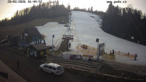 Skiareál Hodonín u Kunštátu - Sjezdovka - 28.2.2026 v 16:45