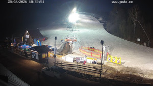 Skiareál Hodonín u Kunštátu - Sjezdovka - 28.2.2026 v 18:30