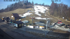 Skiareál Hodonín u Kunštátu - Sjezdovka - 15.3.2026 v 08:15 Skiareál Hodonín u Kunštátu - Sjezdovka - 15.3.2026 v 08:15