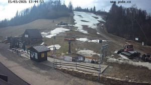 Skiareál Hodonín u Kunštátu - Sjezdovka - 15.3.2026 v 13:45