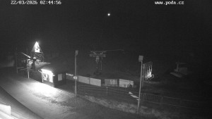 Skiareál Hodonín u Kunštátu - Sjezdovka - 22.3.2026 v 02:45 Skiareál Hodonín u Kunštátu - Sjezdovka - 22.3.2026 v 02:45