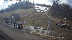 Skiareál Hodonín u Kunštátu - Sjezdovka - 22.3.2026 v 12:15