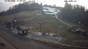 Skiareál Hodonín u Kunštátu - Sjezdovka - 22.3.2026 v 17:45