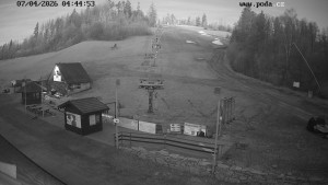 Skiareál Hodonín u Kunštátu - Sjezdovka - 7.4.2026 v 05:45