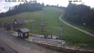 Skigebiet Hodonín bei Kunštát - Skipiste - 16.6.2026 v 16:45