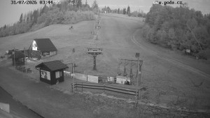 Skiareál Hodonín u Kunštátu - Sjezdovka - 31.7.2026 v 04:45 Skiareál Hodonín u Kunštátu - Sjezdovka - 31.7.2026 v 04:45