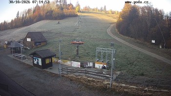 Skigebiet Hodonín bei Kunštát