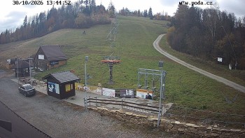 Skigebiet Hodonín bei Kunštát